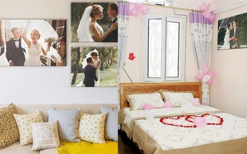 Những điều kiêng kỵ khi treo ảnh cưới trong phòng ngủ tránh ảnh hưởng đến tình cảm vợ chồng
