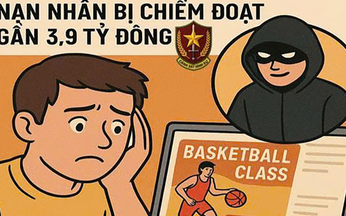 Đăng ký học bóng rổ cho con, người phụ nữ ở TPHCM bị lừa 3,9 tỷ đồng
