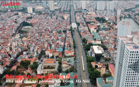 Bất ngờ trước giá cho thuê nhà mặt phố tại phường Hà Đông, Hà Nội