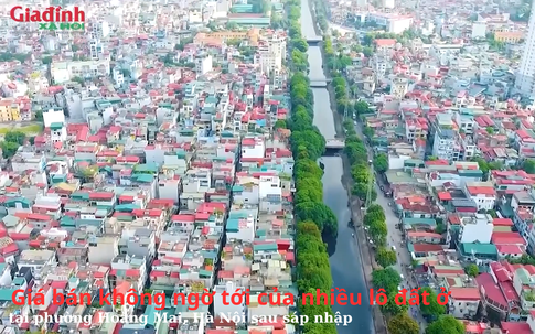 Giá bán không ngờ tới của nhiều lô đất ở tại phường Hoàng Mai, Hà Nội sau sáp nhập