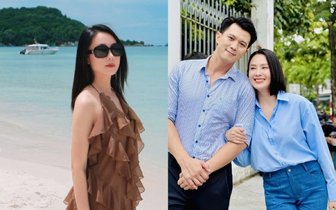 Vừa bị lộ quay lại VFC đóng phim sau một năm, Hồng Diễm khoe nhan sắc đi biển gợi cảm, ngọt ngào