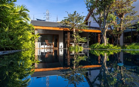 Ngôi biệt thự kiến tạo không gian sống bởi nhiều khu vườn đa dạng