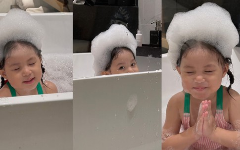 Ái nữ nhà Salim - Hải Long với thú vui mùa hè qua loạt ảnh được mẹ chia sẻ