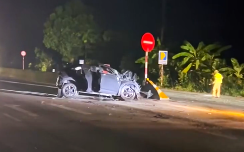 Hai bố con tử vong sau vụ tai nạn liên hoàn