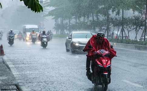 Điểm danh những nơi sẽ có mưa rất to hôm nay do ảnh hưởng hoàn lưu bão số 3