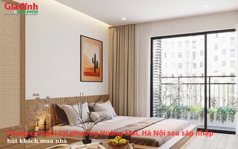 Chung cư mini tại phường Hoàng Mai, Hà Nội sau sáp nhập hút khách mua nhà