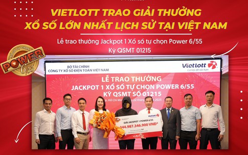 Chia sẻ bất ngờ từ người trúng Vietlott có giá trị cao nhất lịch sử Việt Nam