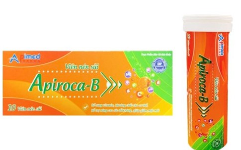 Buộc dừng lưu thông viên sủi Apiroca-B do không đạt chất lượng