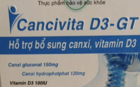 Buộc thu hồi 2 lô thực phẩm bảo vệ sức khỏe bổ sung canxi, vitamin D3 vì Công ty TNHH dược phẩm & TPCN Hương Hoàng tự ý thêm chất tạo màu, chất bảo quản