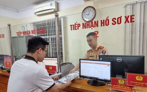 Đăng ký xe, cấp biển số xe được thực hiện như thế nào sau ngày 1/7/2025?