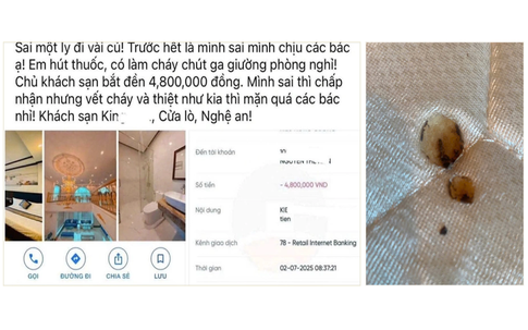 Tin sáng 4/7: Chủ khách sạn ở Cửa Lò nói gì vụ khách hút thuốc làm thủng đệm bị phạt 4,8 triệu đồng? Hà Nội công bố điểm chuẩn vào lớp 10 các trường THPT