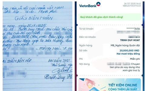 Công an phường Chương Mỹ vào cuộc vụ người dân bị ép nộp 20 triệu tiền 'quỹ xóm' khi thi công dọn dẹp khu đất của gia đình