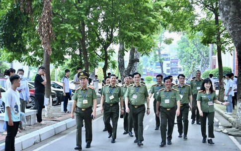 Thí sinh tham dự kỳ thi đánh giá của Bộ Công an đạt mức kỷ lục