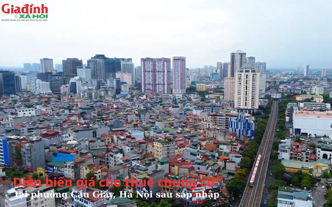 Diễn biến giá cho thuê chung cư tại phường Cầu Giấy, Hà Nội sau sáp nhập