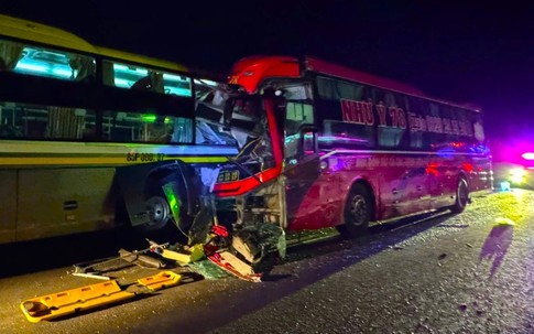 Nguyên nhân ban đầu vụ tai nạn trên cao tốc Vĩnh Hảo - Phan Thiết, 3 người tử vong