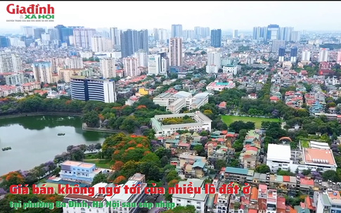 Giá bán không ngờ tới của nhiều lô đất ở tại phường Ba Đình, Hà Nội sau sáp nhập