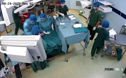 'Ngược quy trình' cứu 3 mẹ con sản phụ bị sa dây rốn nguy hiểm