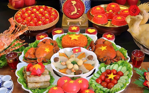 Tháng 9 rực rỡ như màu cờ Tổ quốc: Mâm cơm “yêu nước” đong đầy tự hào dân tộc