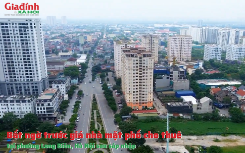 Bất ngờ trước giá nhà mặt phố cho thuê tại phường Long Biên, Hà Nội sau sáp nhập