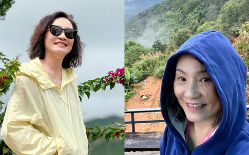 Mặt mộc ở tuổi 63 của nghệ sĩ Hồng Đào