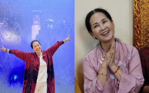 Mặt mộc ở tuổi hưu của NSND Lan Hương 'Bông'