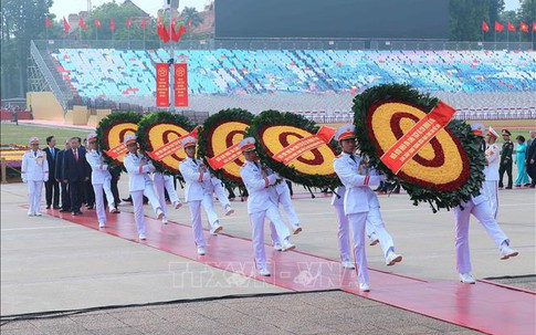 80 năm Quốc khánh: Lãnh đạo Đảng, Nhà nước vào Lăng viếng Chủ tịch Hồ Chí Minh