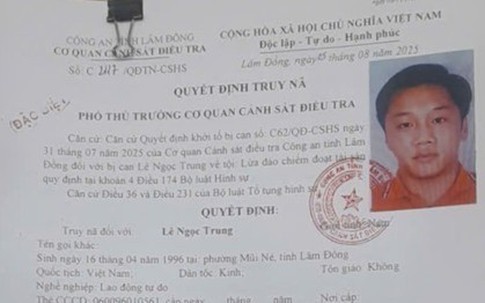 Truy nã đặc biệt đối tượng lừa đảo hàng chục tỷ đồng