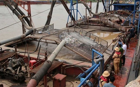 Ninh Bình: Khai thác cát trái phép, một cá nhân bị phạt 175 triệu đồng