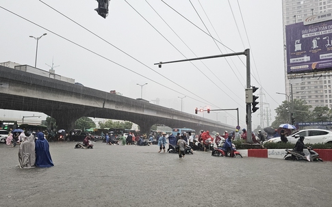 Mưa lớn ở Hà Nội bao giờ kết thúc?