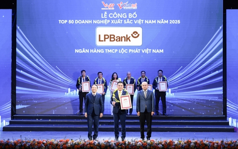 LPBank gia nhập Top 50 Doanh nghiệp xuất sắc Việt Nam: Dấu ấn của sự bứt phá