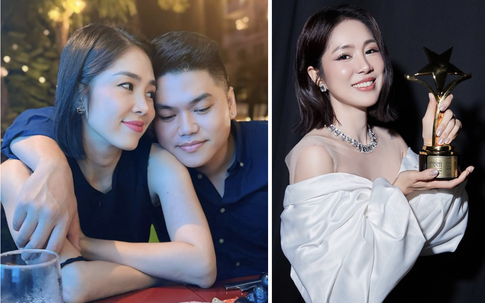 Chồng Lê Phương gây chú ý khi vợ có tin vui ở tuổi trung niên