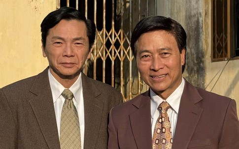 NSND Trung Anh lần đầu diễn chung phim cùng diễn viên Quốc Tuấn khiến NSND Trần Lực tò mò