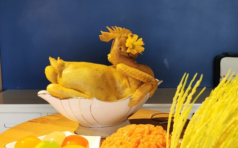 Cách luộc gà cúng mùng 1 tháng Chạp vàng đẹp, da không nứt