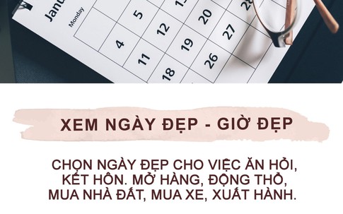 Xem ngày giờ đẹp tuần mới: Giờ đẹp động thổ, khai trương, xuất hành từ 19/1 - 25/1/2026