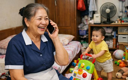 Đắng lòng nghe giúp việc nói chúng tôi sống khổ hơn gia đình bà ấy ở quê