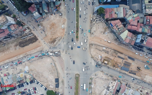 Hà Nội: Cấm ô tô chiều La Thành - Voi Phục từ 25/1 để thi công cầu vượt dự án đường Vành đai 1