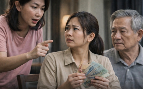 Giữ lương hưu 12 triệu/tháng cho bố chồng, tôi lúng túng khi em gái chồng đòi hỏi