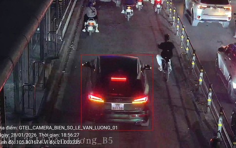 Hà Nội: Danh sách 100 phương tiện vi phạm giao thông bị Camera AI ghi hình từ 28 - 29/1