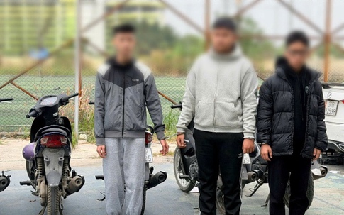 Hà Nội: Bắt giữ nhóm đối tượng chuyên trộm xe máy, mỗi lần chỉ cần 1-3 phút thực hiện