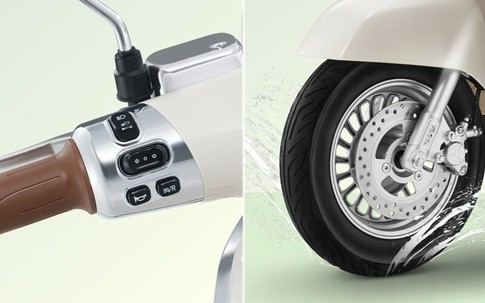 Xe máy điện giá 22 triệu đồng ở Việt Nam thiết kế cổ điển, trang bị động cơ mạnh, pin Graphene, rẻ hơn Vision, chỉ như xe số Wave Alpha