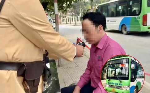 Hà Nội: Tài xế xe buýt vi phạm nồng độ cồn vào ngày mùng 1 Tết