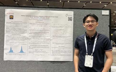 Chàng trai Việt 27 tuổi sở hữu 26 công trình AI, nhận giải thưởng danh giá tại Mỹ