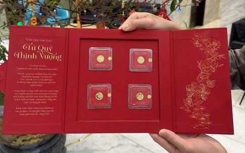 Vàng mini được 'săn đón' lấy may dịp đầu năm mới 2026