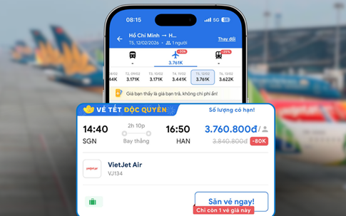 Săn vé máy bay Tết 2026: 'Cửa hẹp' uy tín khi thị trường cháy vé