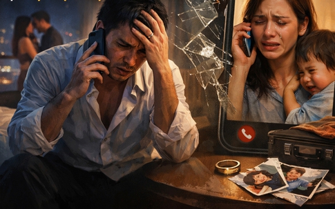 Ngoại tình khi đi làm xa, tôi mất tất cả chỉ sau một cuộc điện thoại