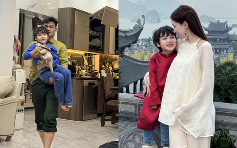 Trước khi công khai chồng quân nhân, Hòa Minzy làm mẹ đơn thân, nuôi dạy con trai bằng tình yêu và sự tử tế