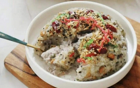 Khoai môn nghiền nhuyễn rồi hấp cùng xôi: Món ăn cực ngon miệng ai thử một lần cũng thích mê