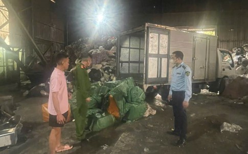 Hưng Yên: Phát hiện, thu giữ hơn 1,3 tấn nầm lợn bốc mùi hôi thối