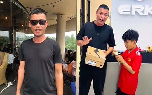 Hiệp Gà tuổi 49 làm bố đơn thân, chăm chỉ kiếm tiền lo cho con