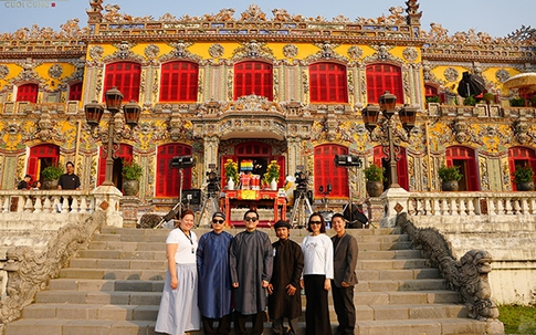 Hoàng cung Huế được tái hiện rực rỡ trong phim điện ảnh 'Hoàng hậu cuối cùng'